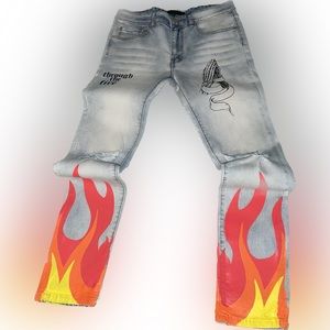Forever 21 Flame Jeans "slim"